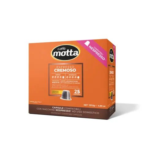 Capsule Alluminio Nespresso Cremoso 20+2