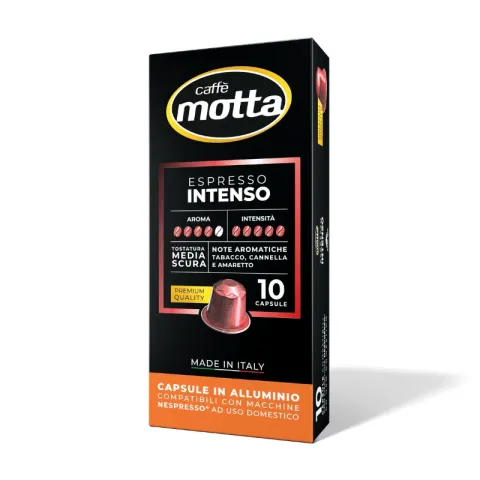 Capsule Alluminio Nespresso Intenso 10pz